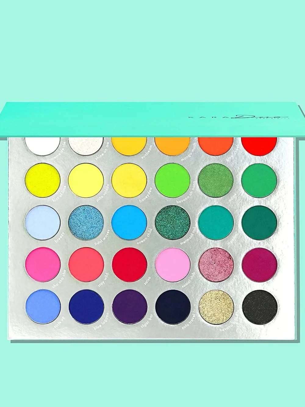 Kara beauty Havana Club Eyeshadow Palette by Kara Duo pro10